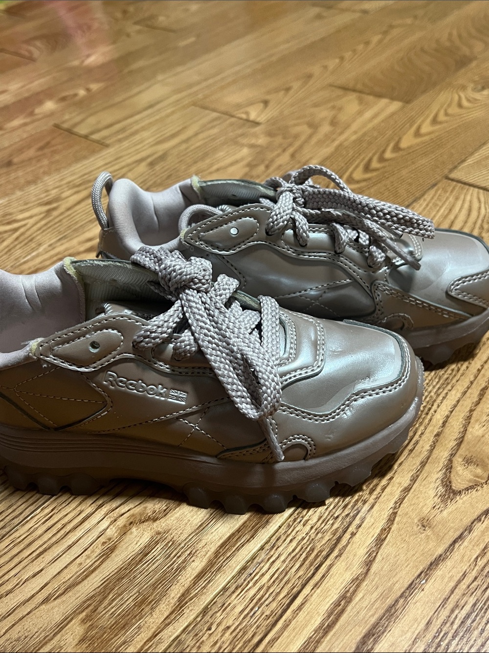 Cardi B Reebok Kids Lace-Up Sneakers
